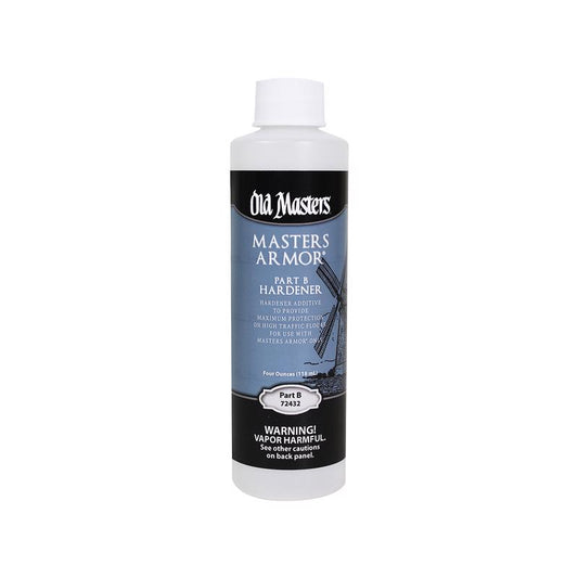 Old Masters Masters Armor Clear Water-Based Floor Finish 4 oz. (Pack of 4)