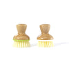 Full Circle Bubble Up 2.36 in. W Medium Bristle Bamboo Handle Dish Brush - Open Box