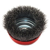 Forney 5 in. D X 5/8 in. Crimped Steel Cup Brush 8000 rpm 1 pc