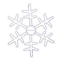 Celebrations LED Warm White Snowflake 36 in. Hanging Decor