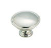 Amerock Allison Round Cabinet Knob 1-5/16 in. Dia. 15/16 in. Brushed Chrome 1 pk (Pack of 25)