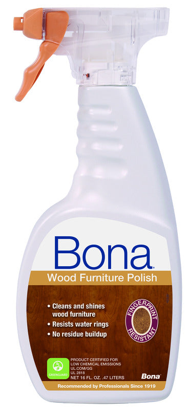 Bona Wp650052001 16 Oz Wood Furniture Polish  (Pack Of 8)