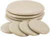 SuperSliders Tan Assorted in. Adhesive Plastic Chair Glide Set 8 pk