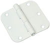 National Hardware 3-1/2 in. L White Door Hinge 3 pk - Open Box