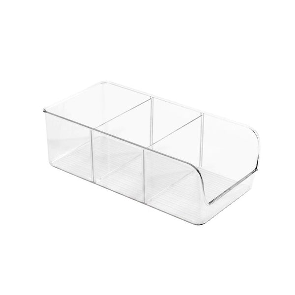 Contenedores de almacenamiento para refrigerador Core Home de laminado de fibra/papel, 4 in. de alto X 6 in. de ancho X 11 in. de fondo