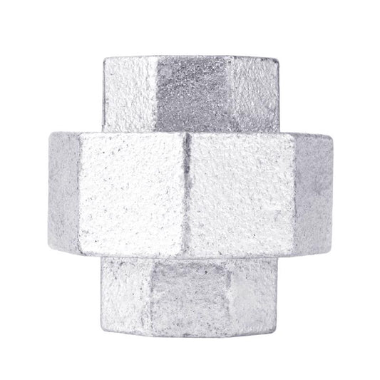 BK Products 1/2 in. FPT x 1/2 in. Dia. FPT Galvanized Malleable Iron Union (Pack of 5)
