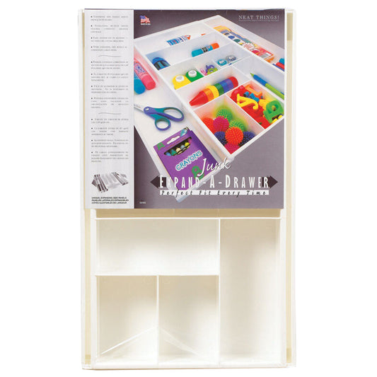 Dial Industries 2.25 in. H X 9.5 in. W X 16 in. D Plastic Adjustable Drawer Organizer