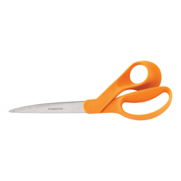 Tijeras de acero inoxidable Fiskars de 4,5 pulgadas de largo, 1 pieza