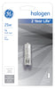 GE Edison 25 watts T4 Specialty Halogen Bulb 240 lumens Daylight 1 pk (Pack of 5)