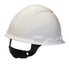 3M 4-Point Ratchet Safety Hard Hat White