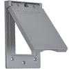 Sigma Engineered Solutions Rectangle Die-Cast Metal 1 gang 4.57 in. H X 2.83 in. W Vertical GFCI Cov - Deal of The Week
