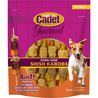 Cadet Gourmet Porkhide Shish Kabobs 4 In 1