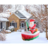 Celebrations Fishing Santa 5 ft. Inflatable