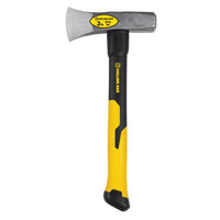 Collins High Carbon Steel Splitting Maul 3 lbs. Head with 16 L in. Black/Yellow Fiberglass Handle