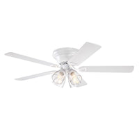 Westinghouse 52 in. Rustic Bronze White LED Indoor Ceiling Fan