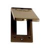 Sigma Engineered Solutions Rectangle Die-Cast Metal 1 gang 4.57 in. H X 2.83 in. W Vertical GFCI Cov - Deal of The Week