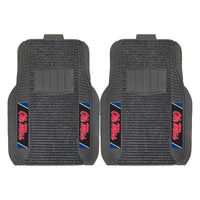 University of Mississippi (Ole Miss) 2 Piece Deluxe Car Mat Set