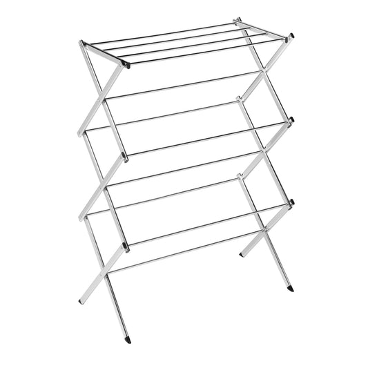 Honey-Can-Do 41.5 in. H X 29.5 in. W X 15 in. D Steel Accordian Collapsible Clothes Drying Rack