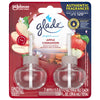 Glade Plug-Ins Apple Cinnamon Scent Air Freshener Refill 1.34 oz. Liquid (Pack of 6)