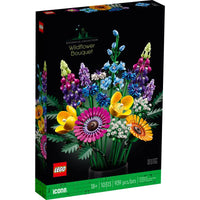 LEGO Wildflower Bouqet Building Kit ABS Plastic Multicolored 939 pc