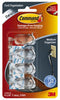 3M Command Medium Plastic Clip 1-1/4 in. L 4 pk