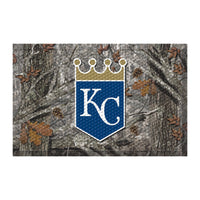 MLB - Kansas City Royals Camo Camo Rubber Scraper Door Mat