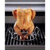 Weber Steel Poultry Roaster, 9.3" x 6.2", Vertical Chicken Rack for Juicy  Crispy Results  Beer Can Style Cooking