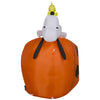 Gemmy 54 in. Snoopy and Woodstock on Jack-O-Lantern Inflatable