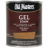 Old Masters Semi-Transparent Dark Walnut Oil-Based Alkyd Gel Stain 1 qt