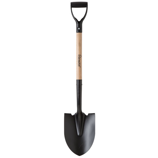 Home Plus Steel 8 in. W x 39 in. L Digging Shovel Wood Handle (Pack of 6)