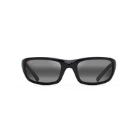 Maui Jim Stingray Unisex Gloss Black Frame Neutral Gray Lens Polarized Sunglasses