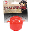 Play Strong Durable Dog Toy, Red, 2.5 in.