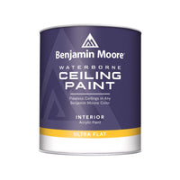 Benjamin Moore Flat Ceiling Paint Interior 1 qt (Pack of 4)