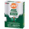 OFF Deep Woods Insect Repellent Towelettes For Mosquitoes 12 pk (Pack of 12)
