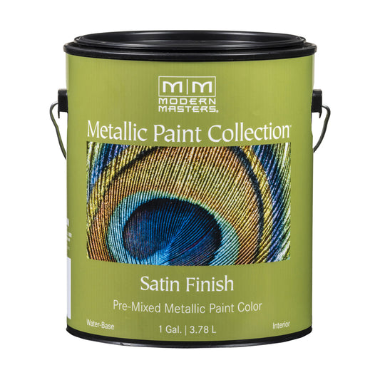 Modern Masters Shimmer Satin Brass Water-Based Metallic Paint 1 gal