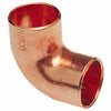 Nibco 1/2 in. Solder  T X 1/2 in. D Solder  Wrought Copper 90 Degree Elbow (Pack of 50).