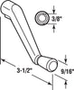 Prime-Line Gray Zinc Awning/Louver Operator Crank Handle For Universal