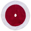 Dyno Red/White Tree Skirt 18 in.
