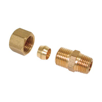 Dial 1/4 in. H X 1/8 in. W Brass Coupling Union