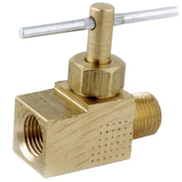 Anderson Metals 1/8 in. 1/8 in. Brass Needle Valve