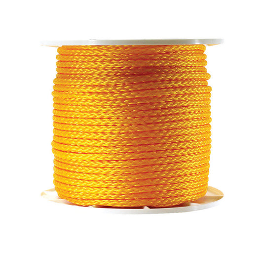 Koch 3/8 in. D X 500 ft. L Yellow Hollow Braided Polypropylene Rope