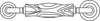 Prime-Line Brown Vinyl 2-1/2 in. L Screen Rolling Tool 1 pk