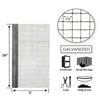Garden Craft 36 in. H X 5 ft. L Galvanized Steel Hardware Cloth 1/2 in. - Deal of The Week