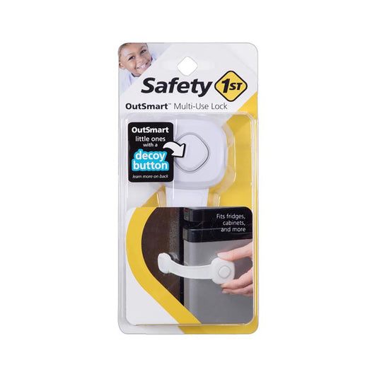 Safety 1st OutSmart White Plastic Multi-Use Lock 1 pk