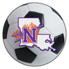 Northwestern State University Soccer Ball Rug - 27in. Diameter