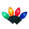 Celebrations Incandescent C7 Multicolored/Clear 4 ct Replacement Christmas Light Bulbs 0.08 ft.