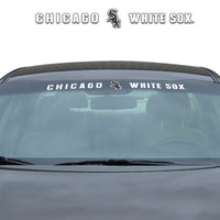MLB - Chicago White Sox Sun Stripe Windshield Decal 3.25 in. x 34 in.