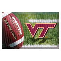 Virginia Tech Rubber Scraper Door Mat