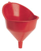 FloTool Red 12.5 in. H Plastic Funnel