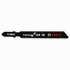Bosch High Carbon Steel T-Shank Jig Saw Blade Set Assorted TPI 5 pk